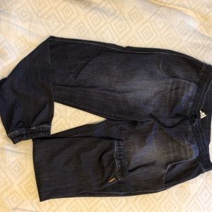 Lucy faux denim joggers